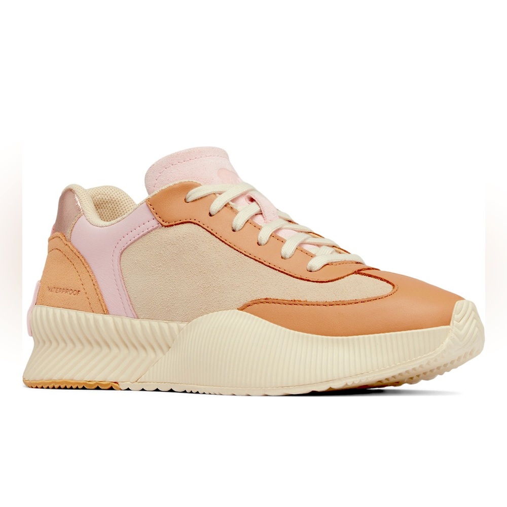 Sorel ONA BLVD Classic Waterproof Sneakers - Honest Beige, Whitened Pink